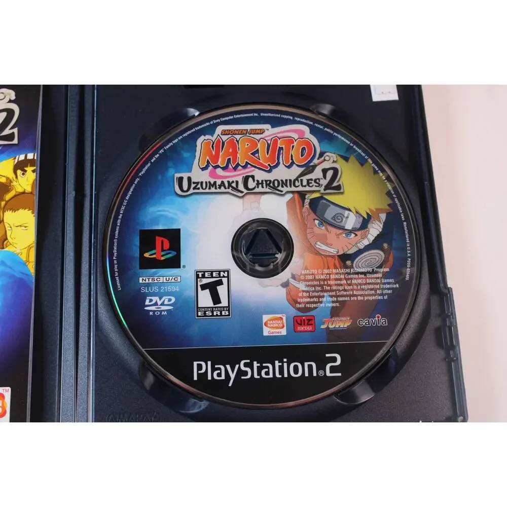 Naruto Uzumaki Chronicles 2 (Sony PlayStation 2, PS2) Authentic, Complete